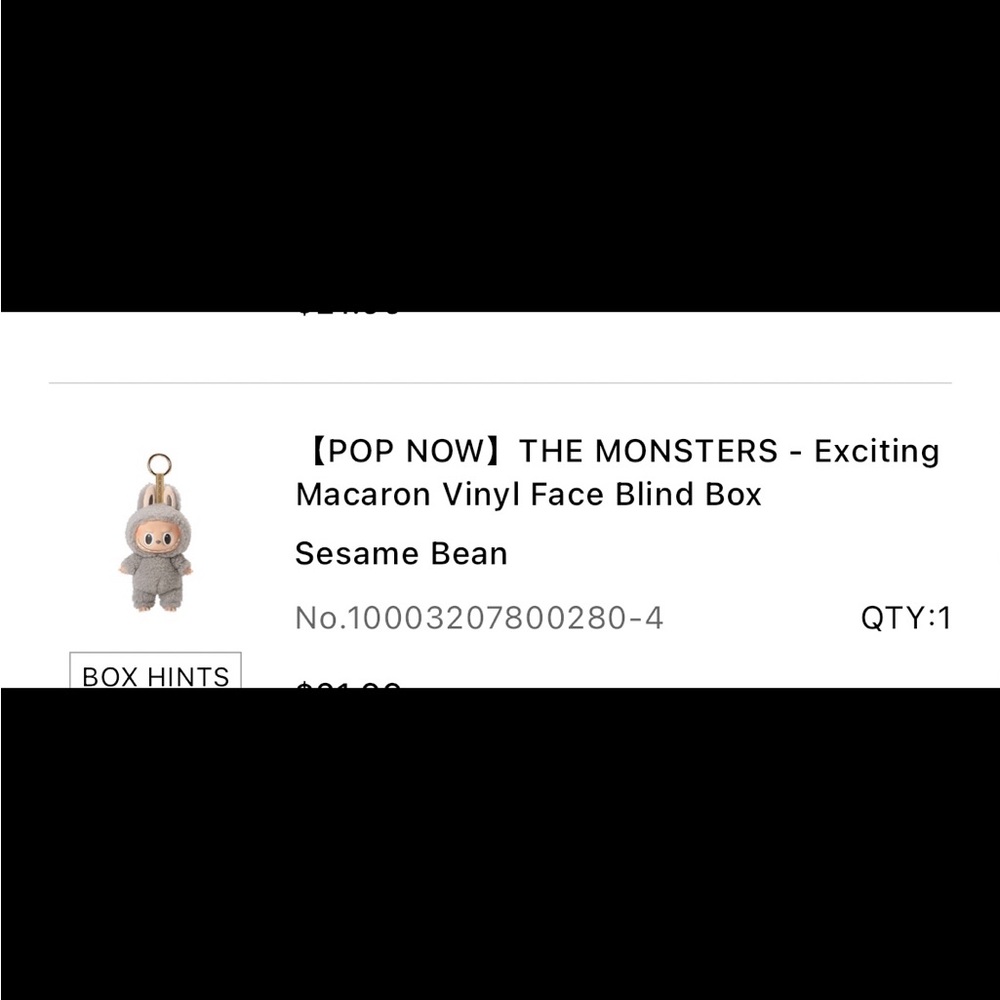 THE MONSTERS - Exciting Macaron Vinyl Face Blind Box - Labubu - Sesame Bean - Picture 10 of 10